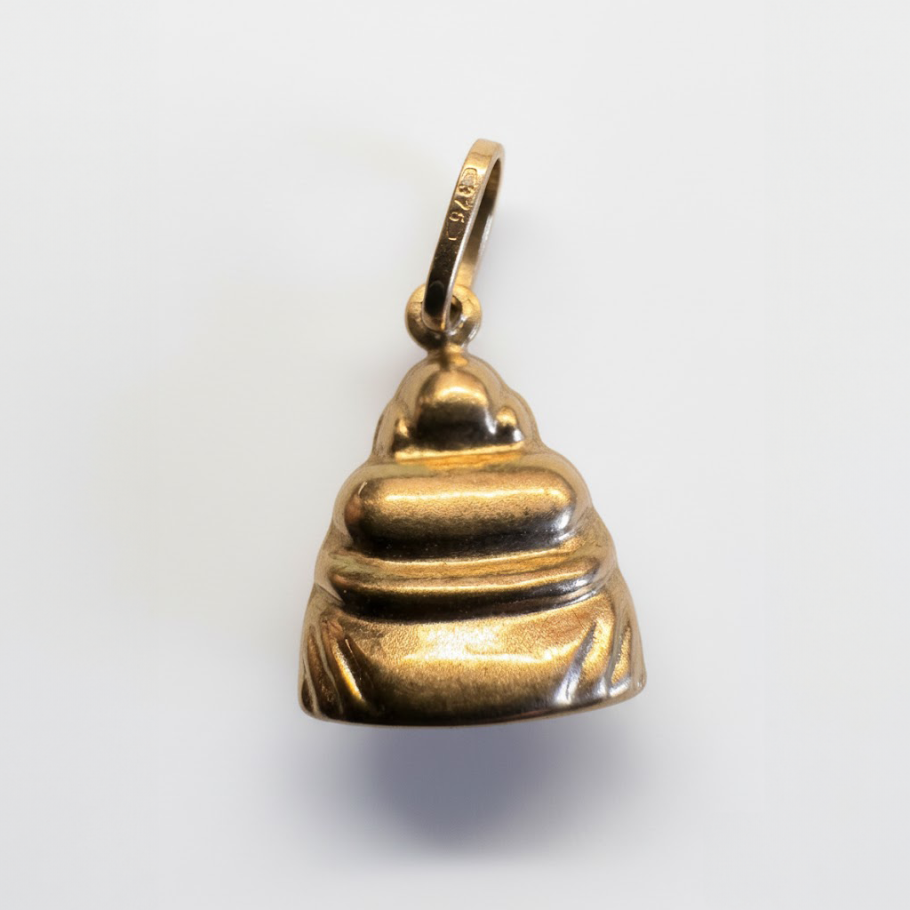9ct 9 Carat Gold Laughing Buddha Budai Hotei Charm